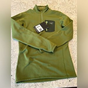 Arc’teryx Bulleit AR Zip Neck Men’s Polartec Twinleaf Medium *NWT